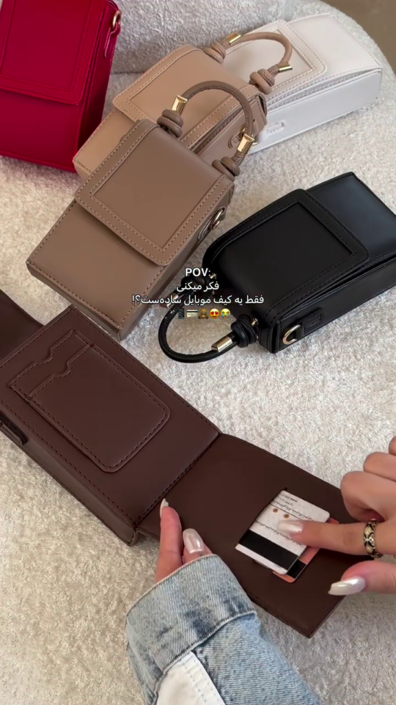 Minimalist Box Style Handbag with Gold-Tone Hardware and Detachable Shoulder Strap - Photo 4